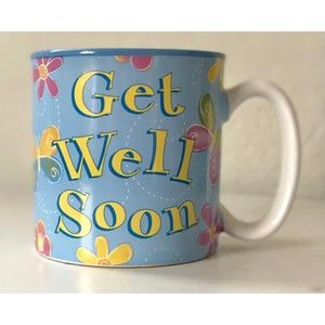burton + BURTON Get Well Soon Coffee Mug Kitchen Home Decor